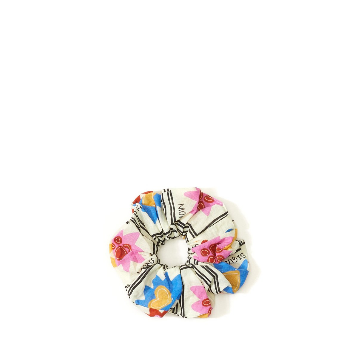 Blokuj scrunchie