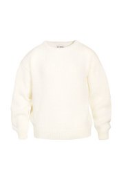 Sweter z wełną GIGI - OFF WHITE