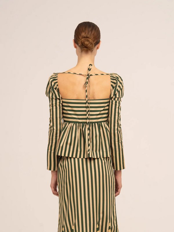 Garland groen gestreepte top