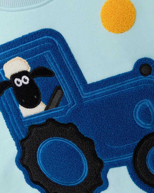 Koaa - Shaun Das Subscribe "Tractor" –Sweater Blue/Green