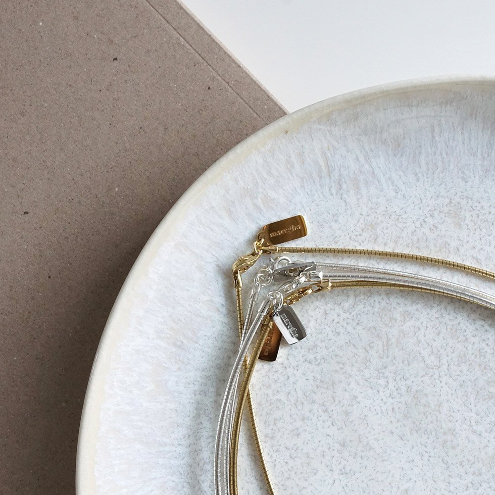 The Minimalist Choker Necklace 2mm - Gold