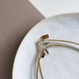 Minimalistyczny Naszyjnik Choker 2mm - Złoty