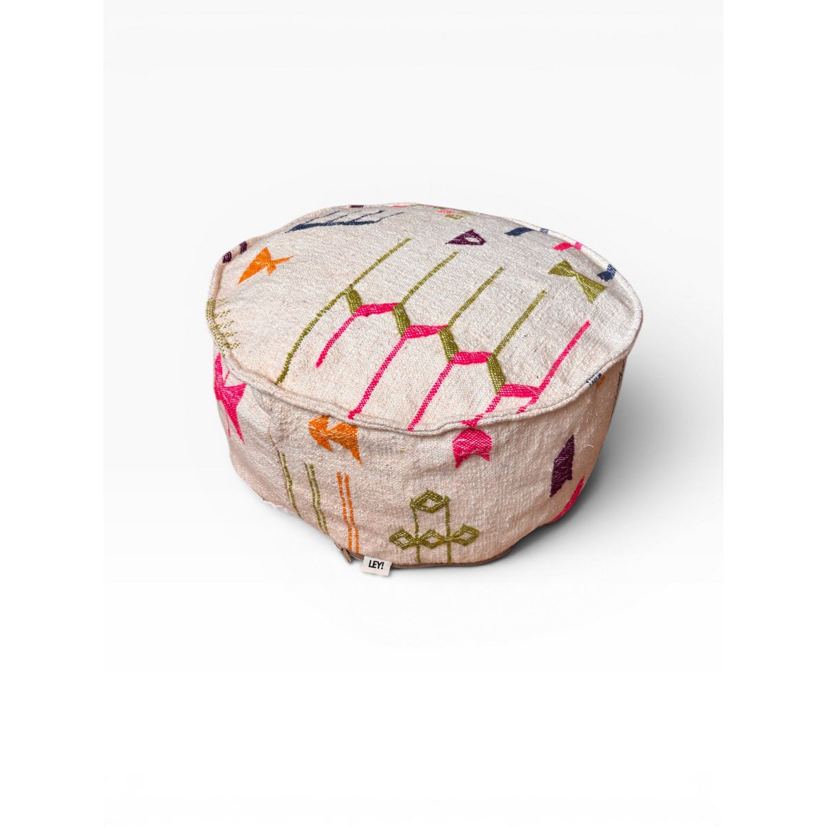 Bodenkissen - Colorful Line Round - Tahla