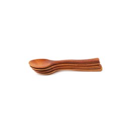 Handmade Cutlery - Dessert Spoon 18 cm - Eco-friendly - Khaya wood