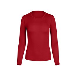 Women's Merino 160 Long Sleeve Royal Cherry