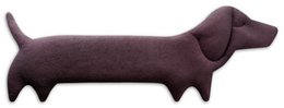 Bio-Körnerkissen mikrowellengeeignet, Wärmekissen für Nacken & Schulter, Hund Dackel