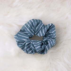 Scrunchie Streifen Minze