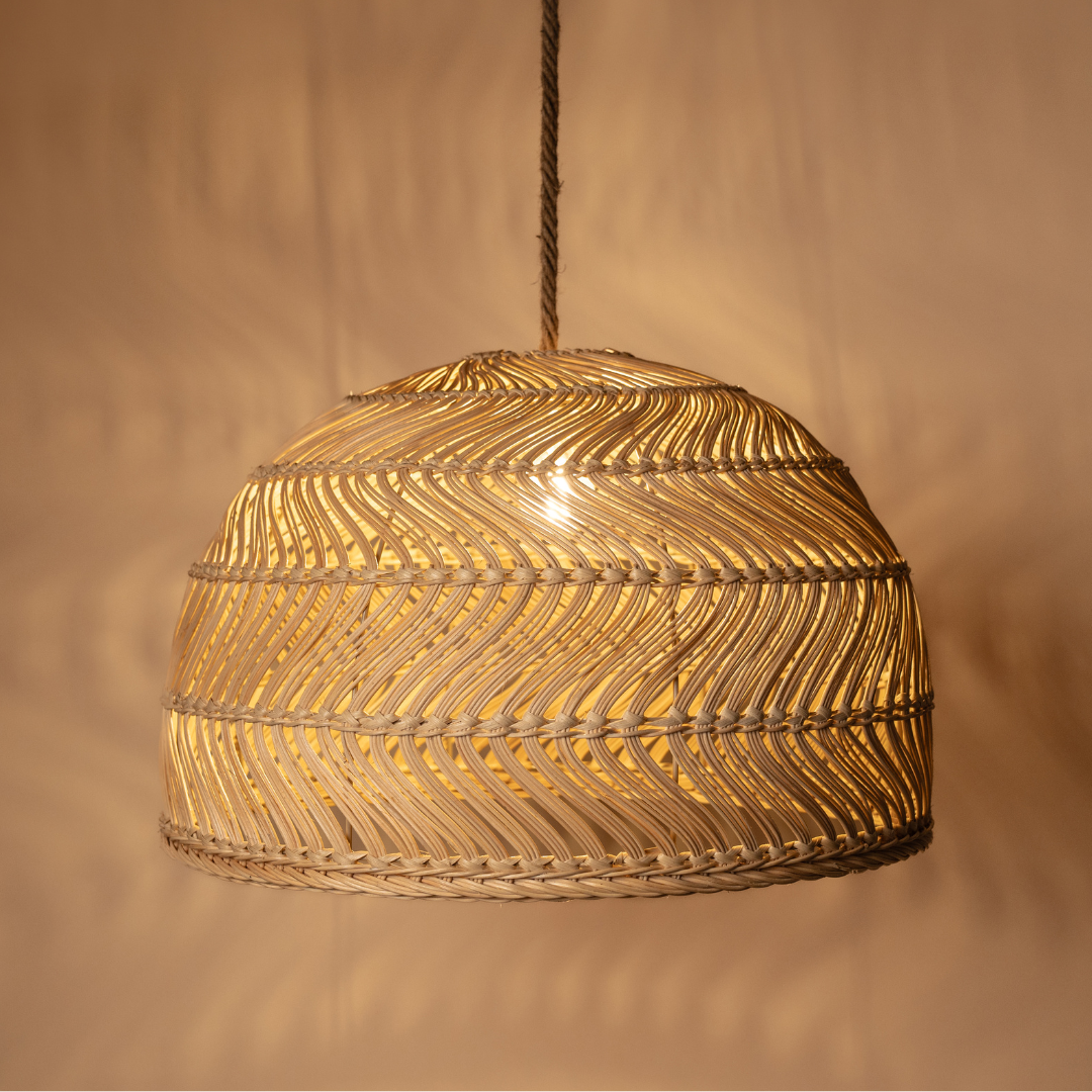 Rattan pendant lamp - The Dona