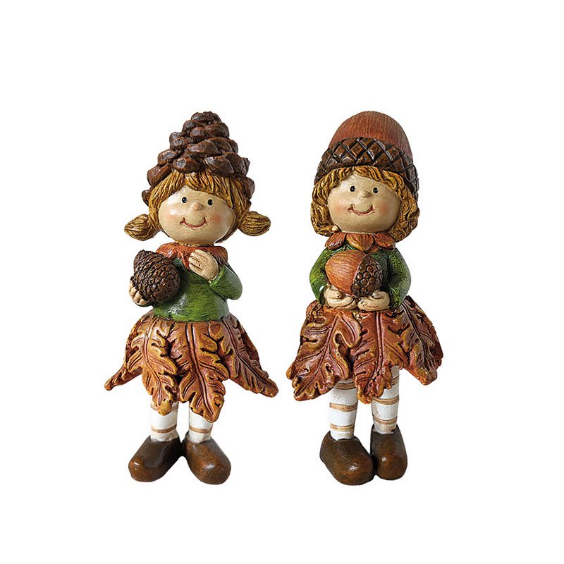 gnome made of poly, 6x5x14cm