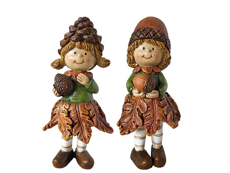 gnome made of poly, 6x5x14cm