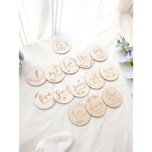 Wooden Baby Milestone Set (plywood)
