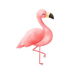 Forex tile 10x10cm - Flamingo - %23101030077