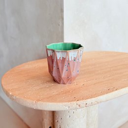 Small Poly Cup - Jade Aster