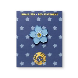 Enamel Pin "Forget Me Not Flower"