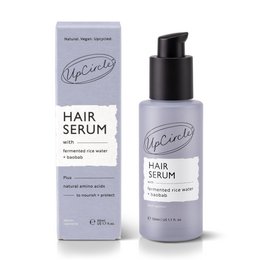Vegan Hair Serum Upcycled Fermented Rice Water Heat Protect