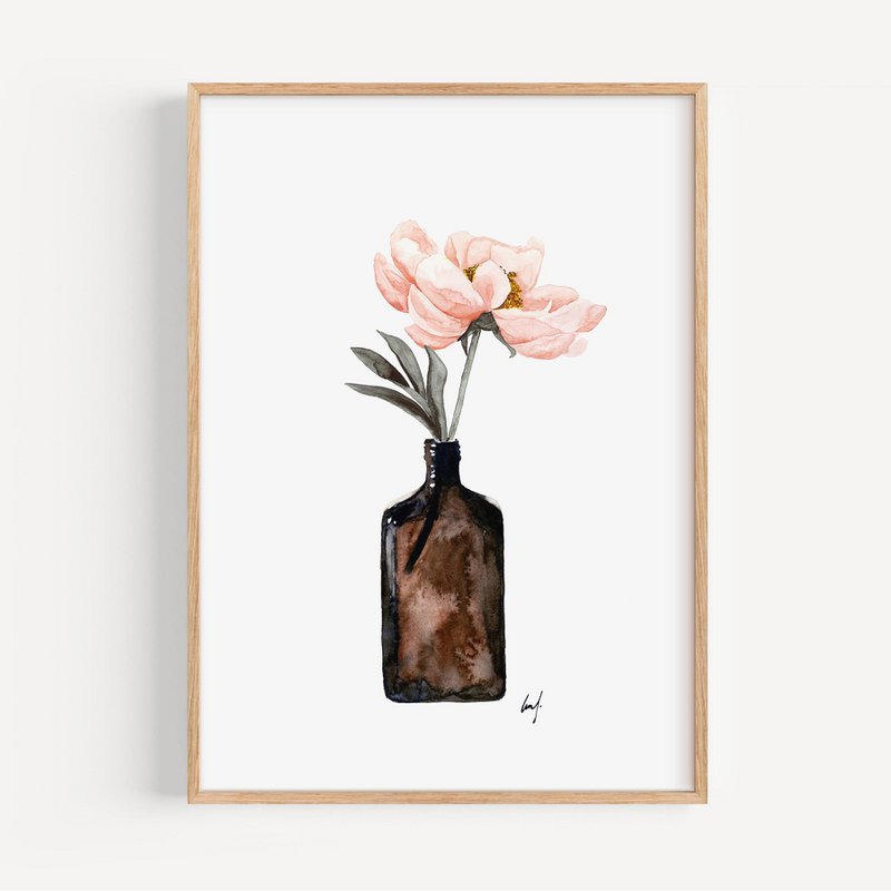 Art print - Coral Blossom