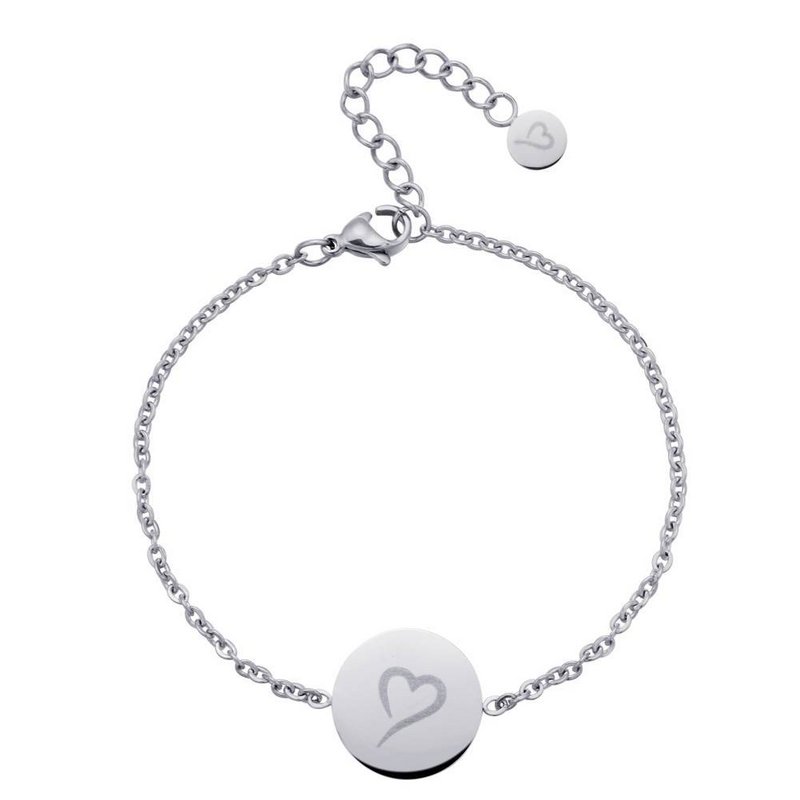 Follow Your Heart Bracelet Silver