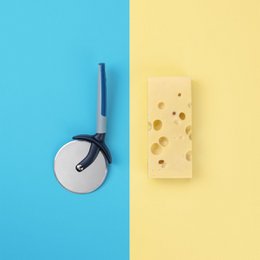 Kæmpe pizzahjul med Tasty Core klingebeskytter