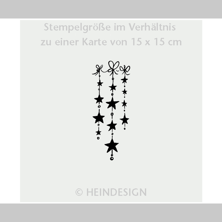 Stamp: stars decoration