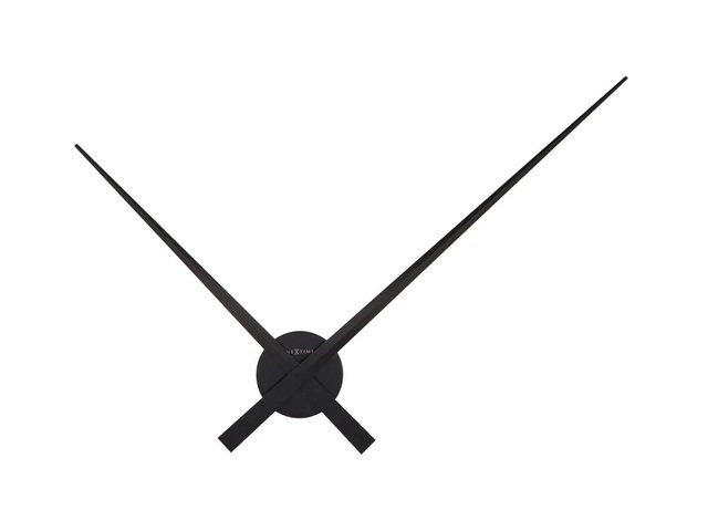 Wanduhr NeXtime Zeiger 85 cm schwarz