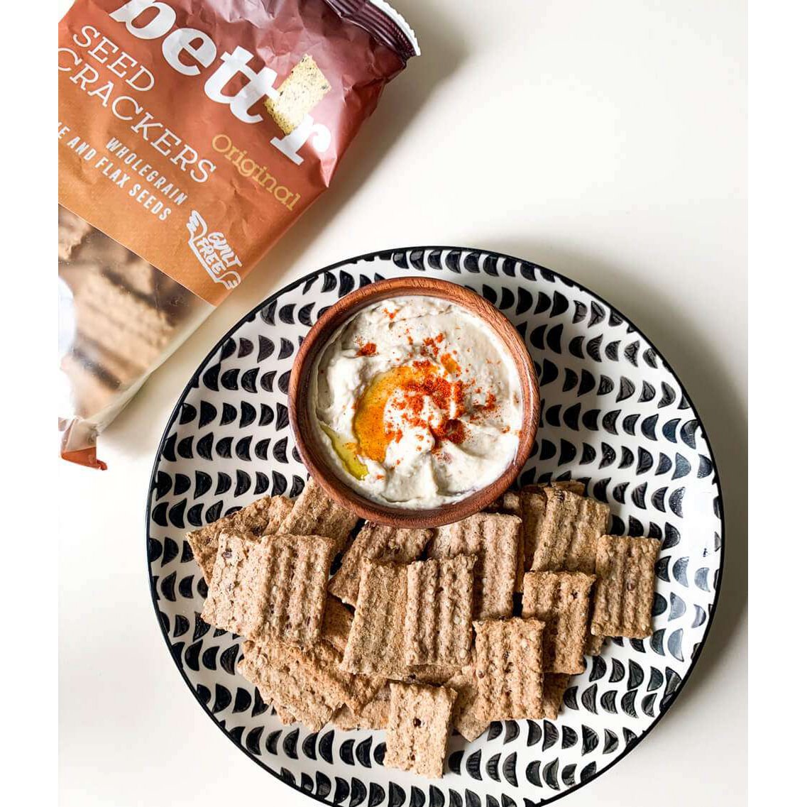 Seed Crackers Wholegrain, organic, Bett'r, 150g