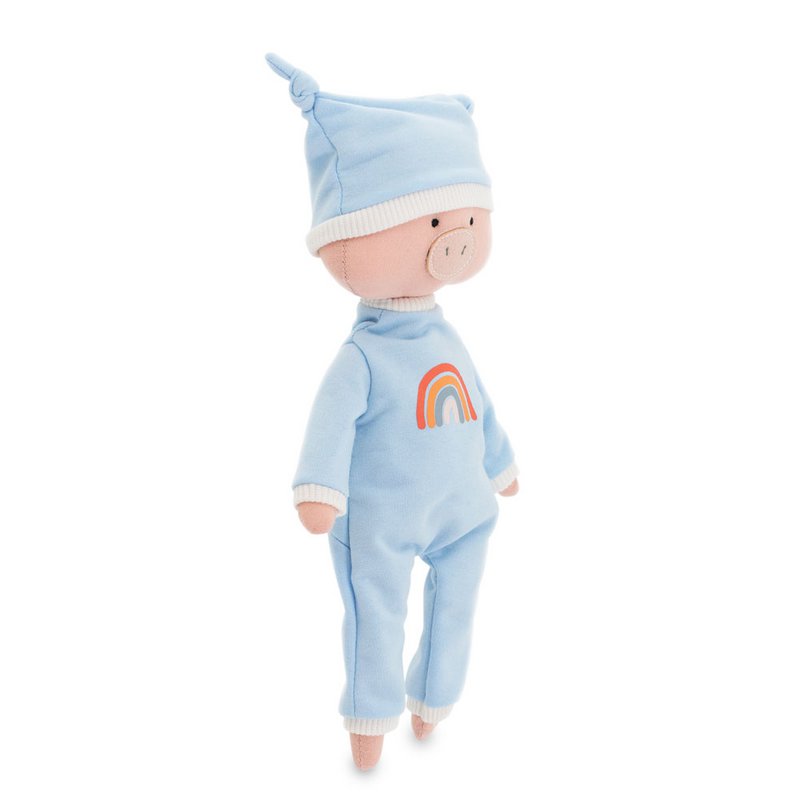 Baumwollweichspielzeug, Cotti Motti - Nicky the Pig (30 cm)