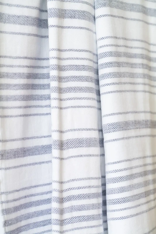 Marine - Serviette Double Face en Coton - Deux Tailles