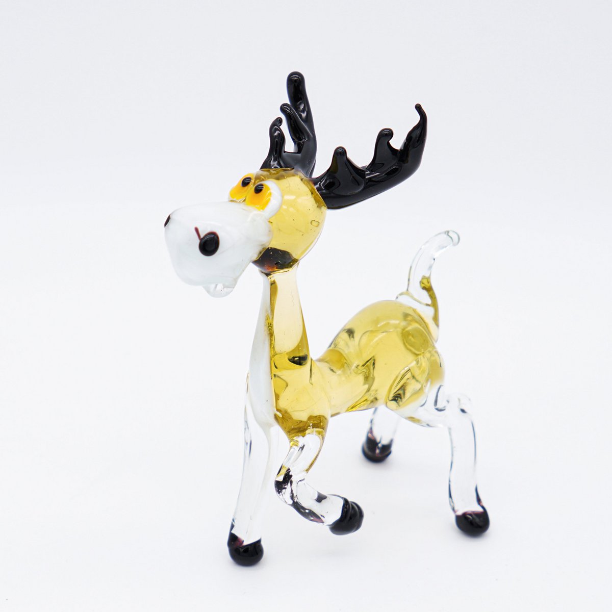Reindeer glass animal