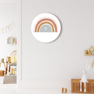 Muurcirkel | Rainbow | Heart