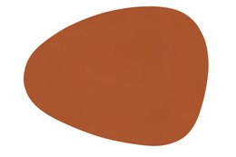 Dækkeserviet TOGO - Vegansk læder - Sten - 42x32 cm
