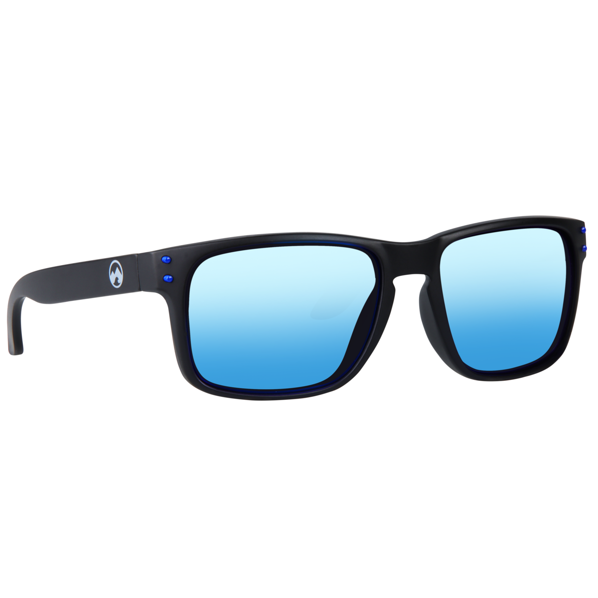 Slide - Telaio nero opaco | lente blu ghiaccio