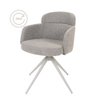 Dining room chair Chase - Bouclé - Brown