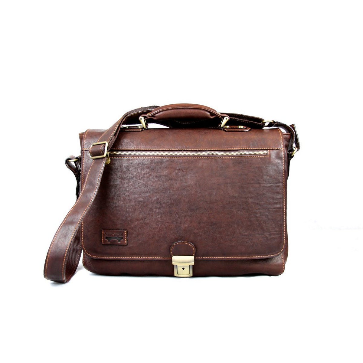 Borsa in pelle 41 cm di lunghezza x 30 cm di altezza