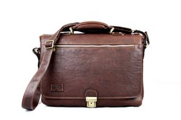 Borsa in pelle 41 cm di lunghezza x 30 cm di altezza