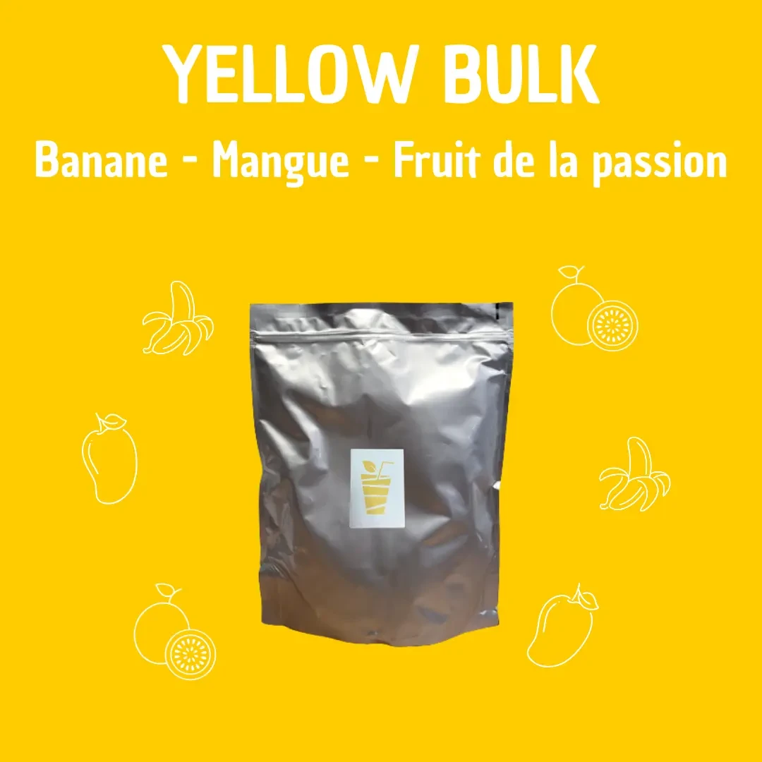 BULK Yellow - 100% pure fruit preparation to rehydrate