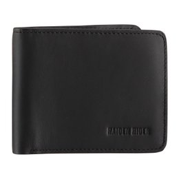 Portefeuille RFID & NFC - Portefeuille Anti-skim en Cuir Noir - 9 Cartes - Cadeau Homme - Billfold