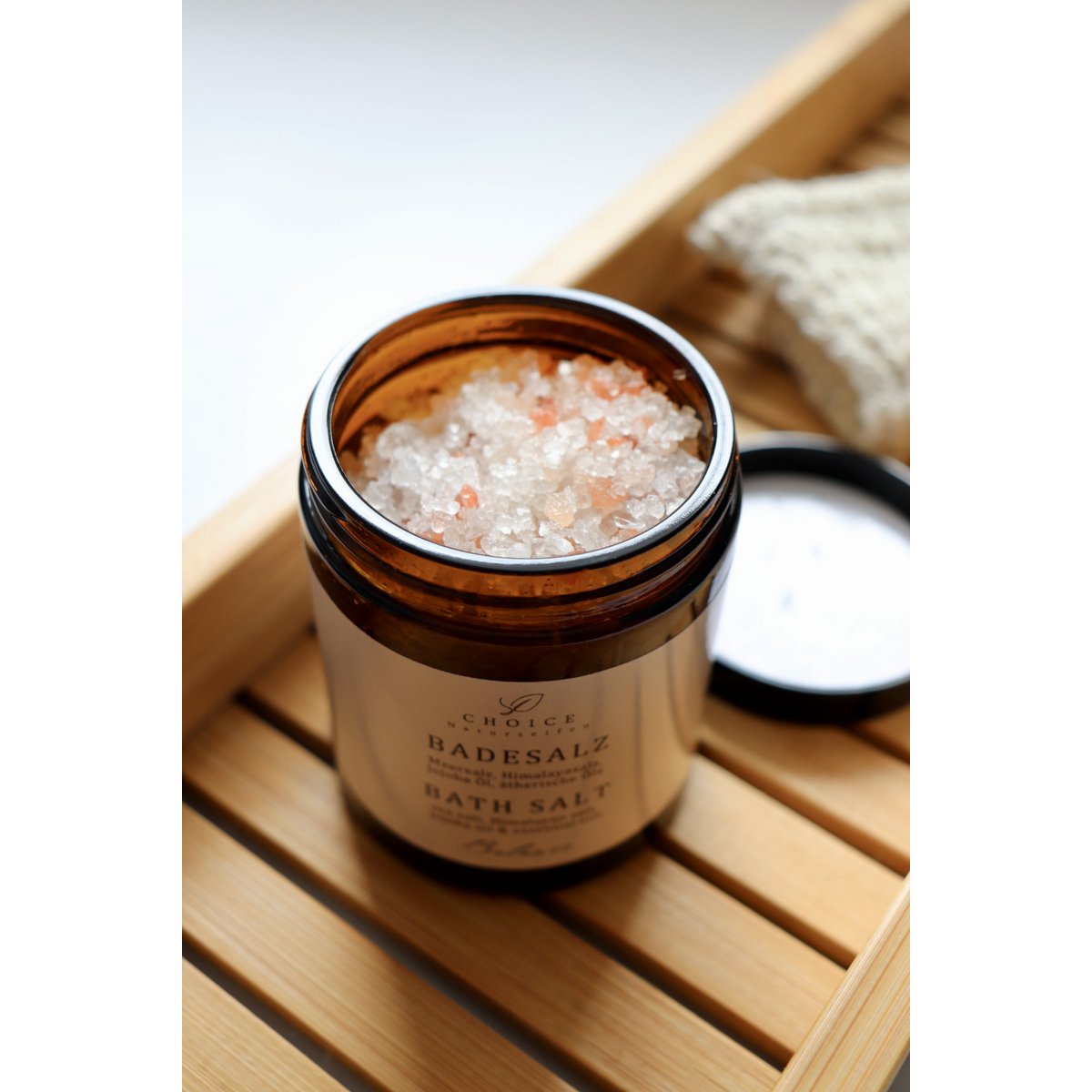 BATH SALT with jojoba oil and essential oils
