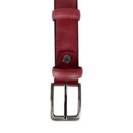 Monogramm Ledergürtel | Echtes Leder | Herren & Damengürtel | 3,5 cm | 8 Farben