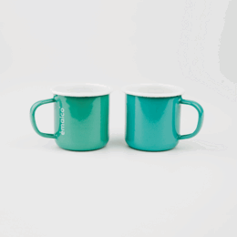 Emaille-Kaffeebecher 400 ml | Draussen