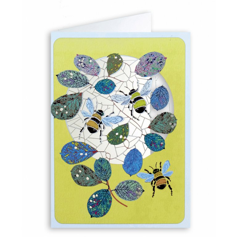 Cartes Forever Laser -True de vœux - Bumblebees