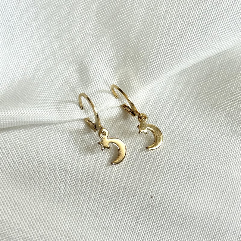 Moon&Star Oorbellen Goud