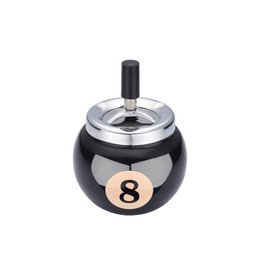 Cendriers Poussoir 'BOULE DE BILLARD'
