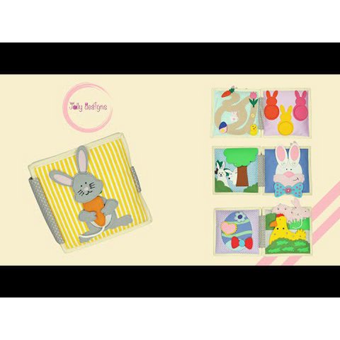 Funny Bunny - 6 Page Mini Quiet Book