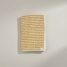 Badehåndklæde | Frankrig | Gule prikker | 170x85 cm