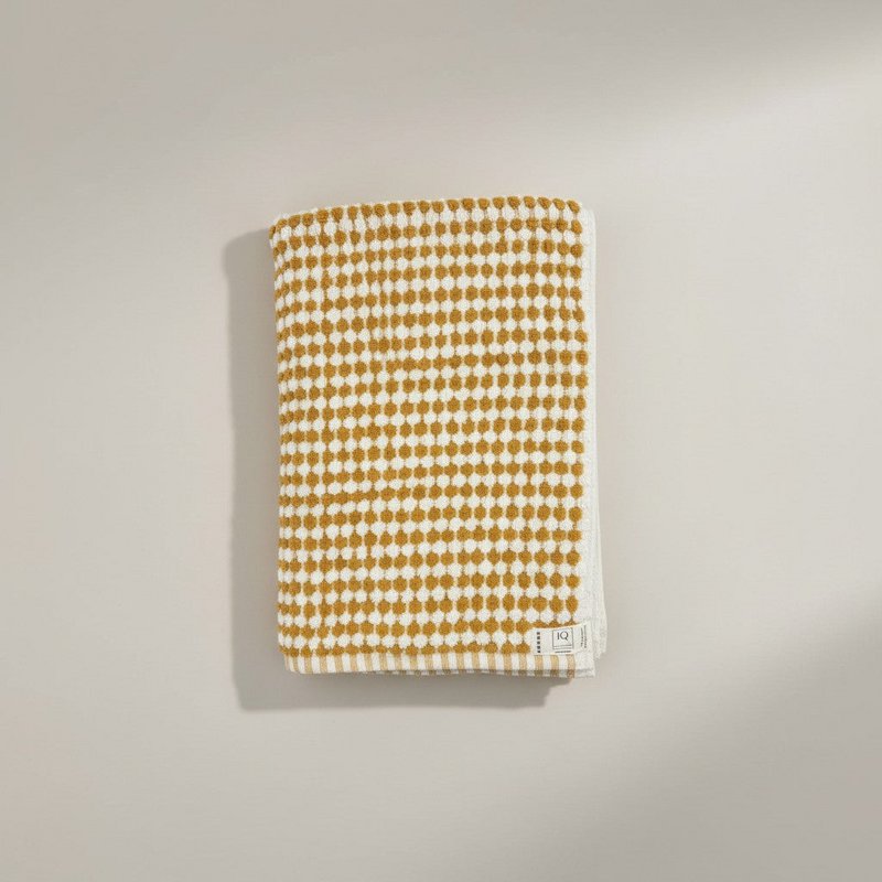 Badehåndklæde | Frankrig | Gule prikker | 170x85 cm