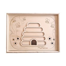 Boîte de jeu en bois INSERT Pure play - Fait main