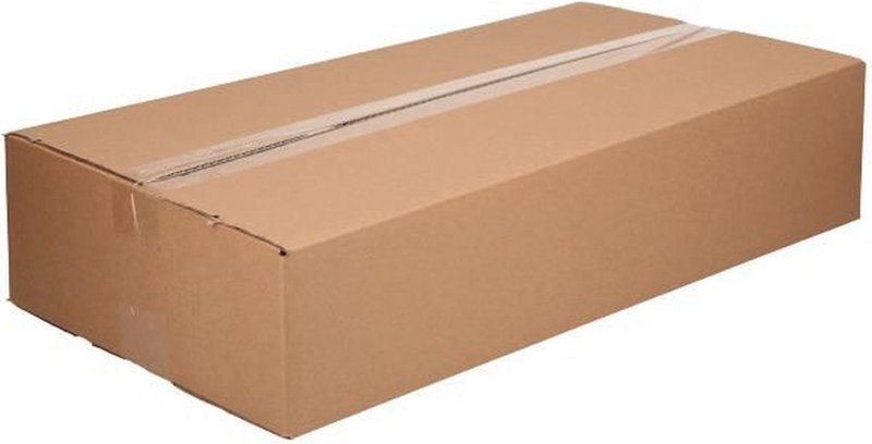 Embalaje de envío de cartón - paquete de 25 piezas - 54 x 27 x 11 cm - onda única - caja para envío - caja de envío de cartón - caja de empaque para envío - soluciones de embalaje de cartón - marrón
