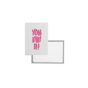 You did it! || A6 Card