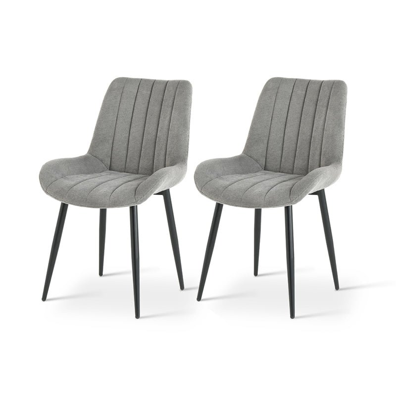 Silla de comedor Jarvis [juego de 2] [tela de lino]