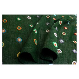 Soumak Turtle groen Kelim vloerkleed